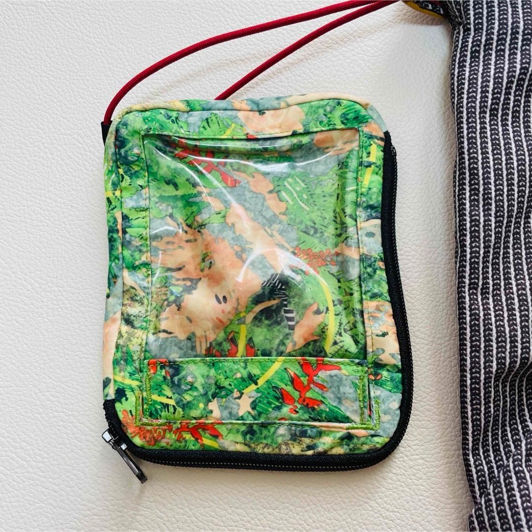 6665 バートン　ビブパンツ　ストライプ　ヒッコリー　ポーチ付き