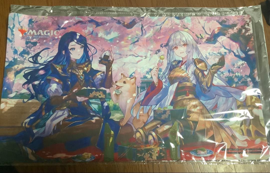 MTG 放浪皇のお花見キャンペーン プレイマット　ナーセット