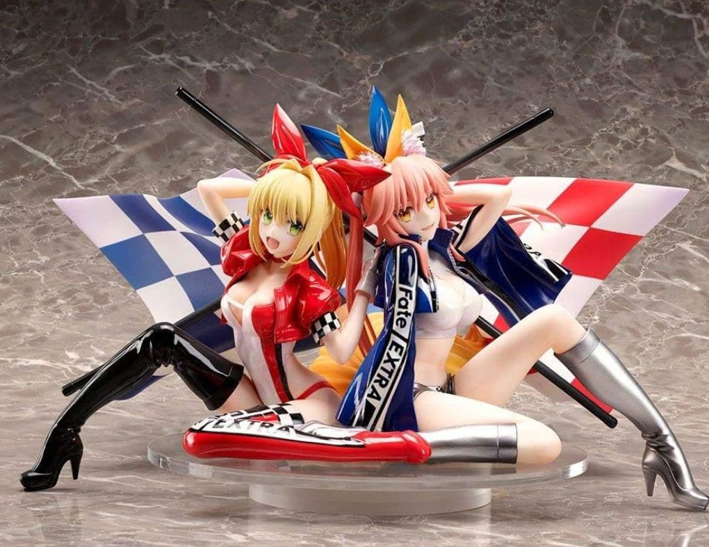 Fate/Extra ネロ・クラウディウス＆玉藻の前 Racingフィギュア