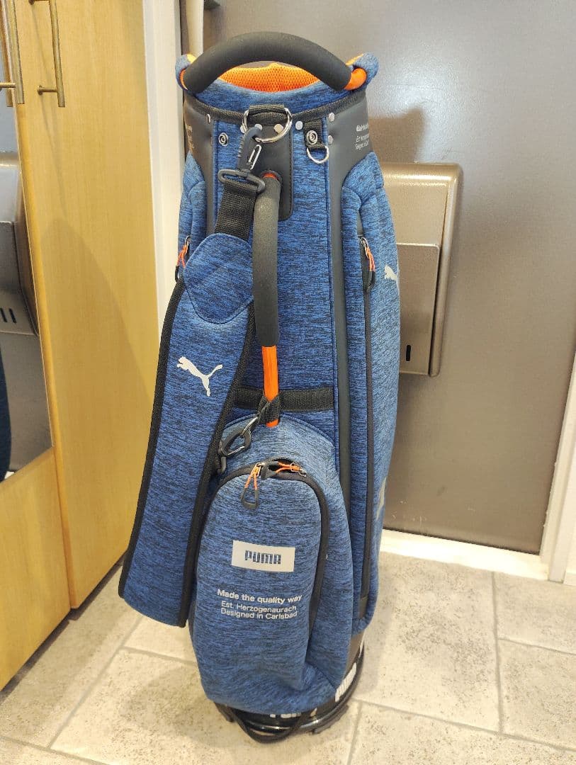 【完売、美品】希少、ＰＵＭＡ プーマ ゴルフ キャディバッグ９型