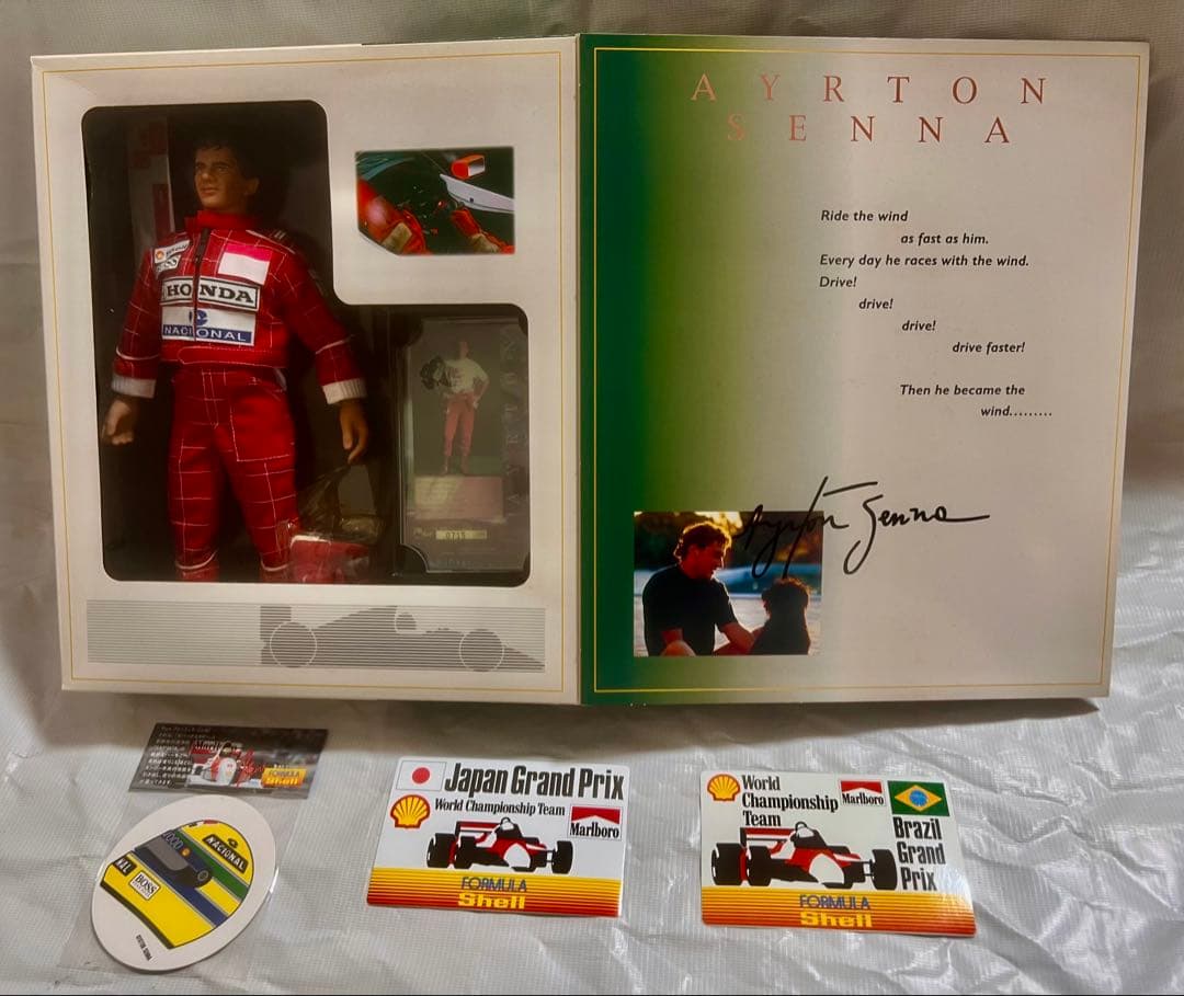 限定1999体No.715タカラ製 アイルトン・セナ フィギュア　コレクション品
