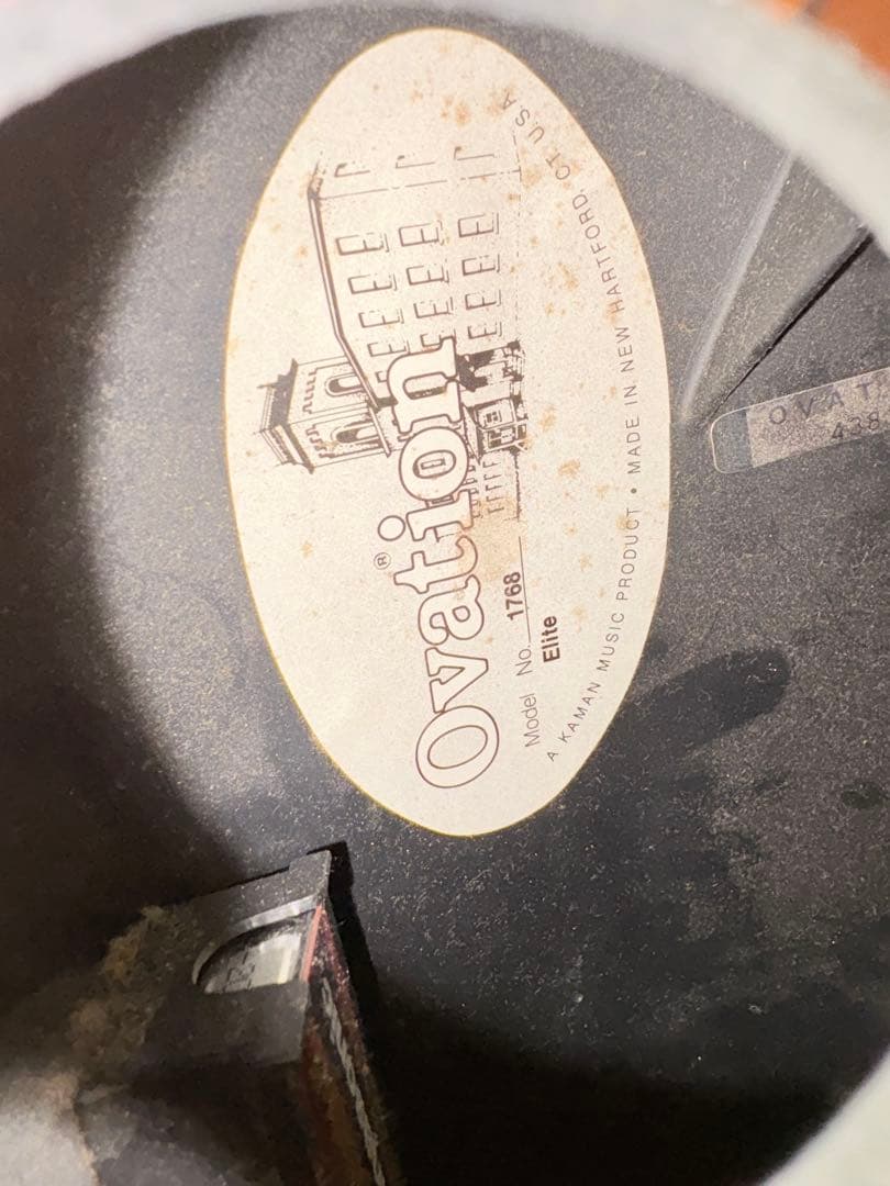 Ovation Elite 1718 USA製 エレアコ ハードケース付