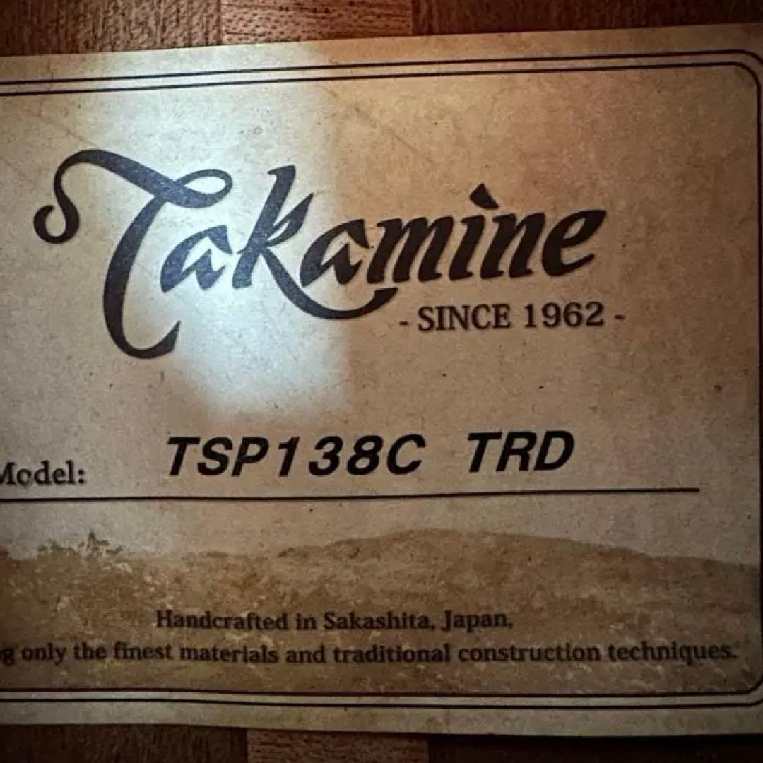 【トモッピー】TAKAMINE TSP138C TRD