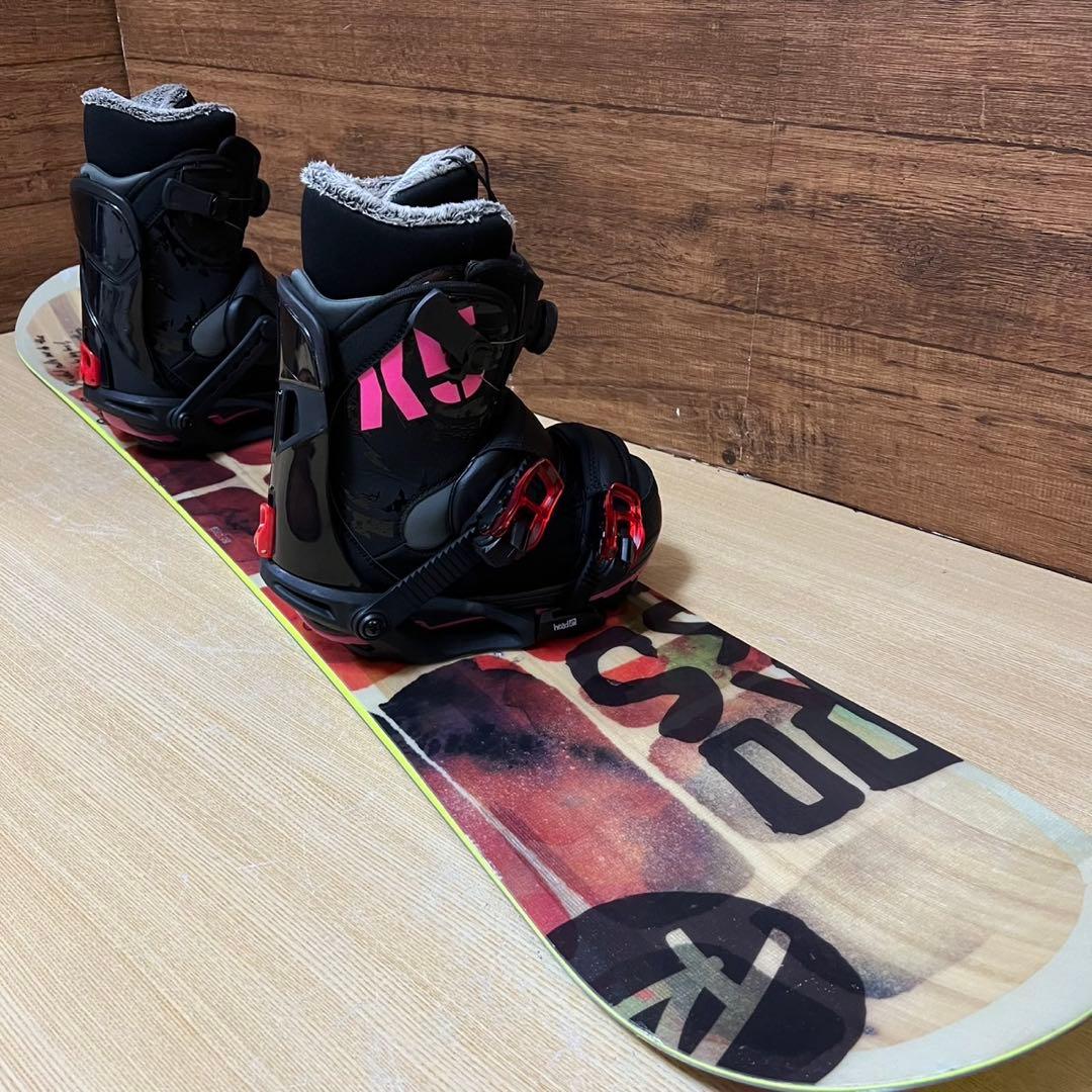 美品　ROSSIGNOL 初心者オススメ　レディーススノーボード　3点　HEAD