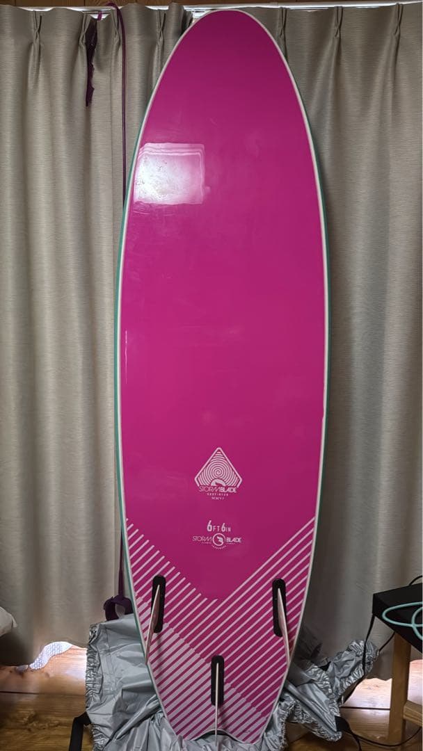 【美品】STORM BLADE サーフボード　リーシュコード、カバー付