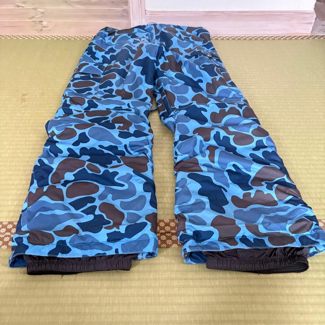 極美品BURTONバートンスノーボードウェア上下セット キッズXL150〜160