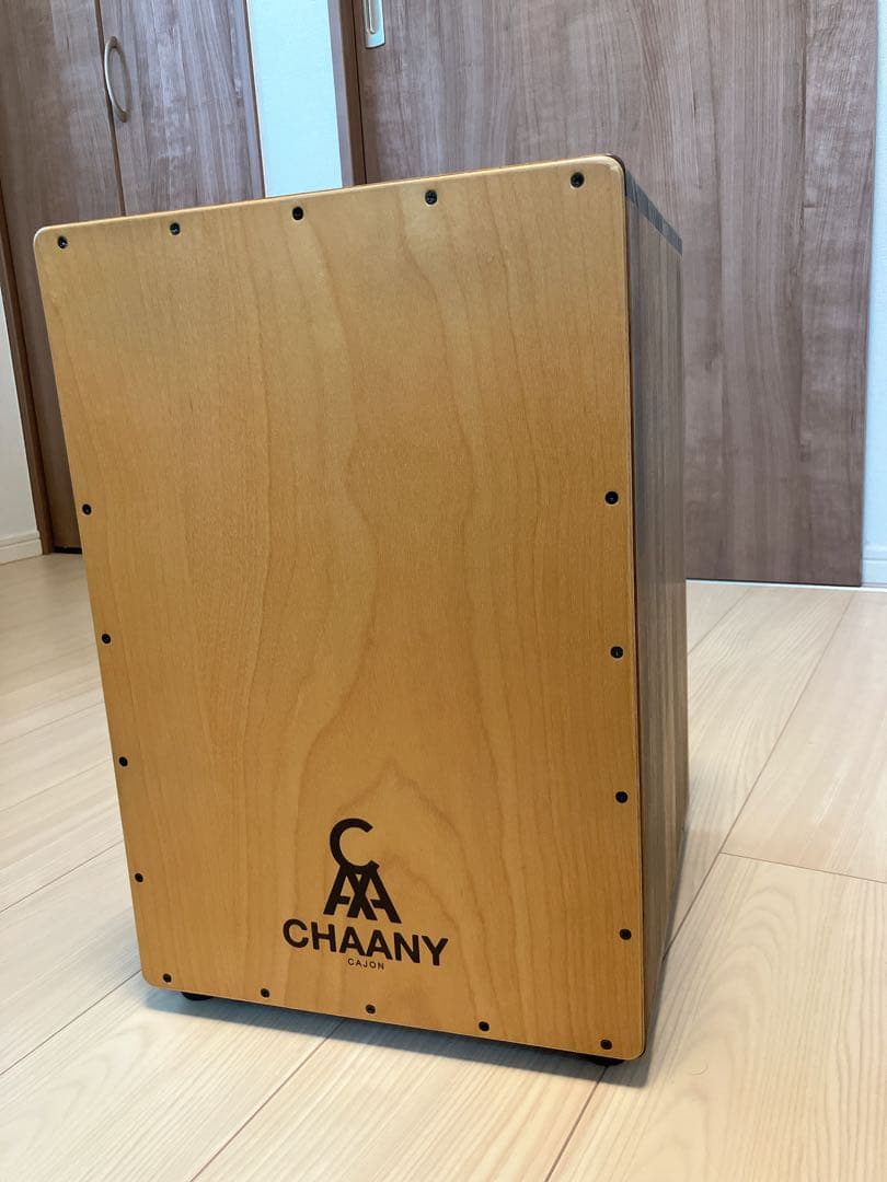 CHAANY 木製カホン ナチュラルウッド