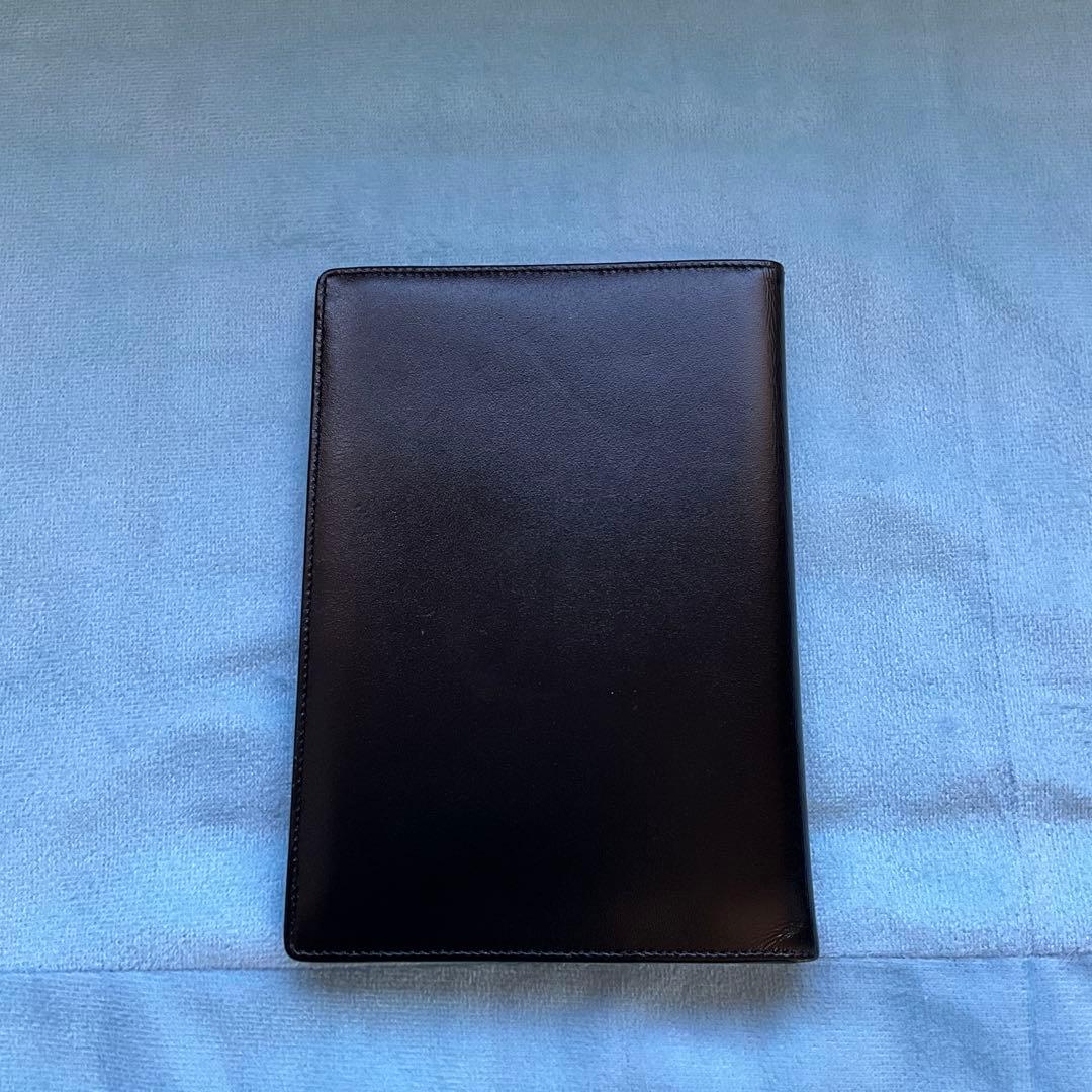 中古　MONTBLANCモンブラン　パスポートケース　ブラック