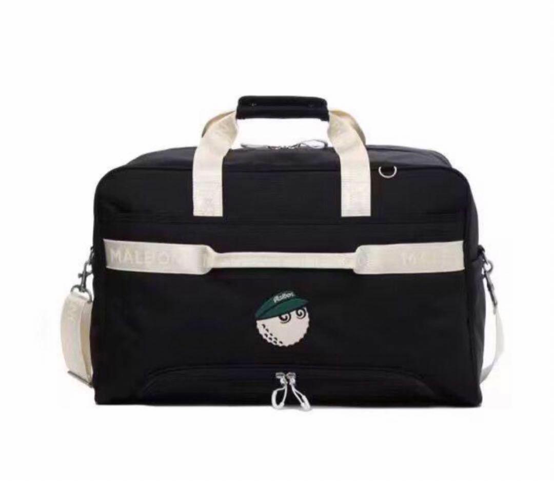 マルボンゴルフ キャディバッグ &ボストンバッグ&ラウンドポーチ 3点セット