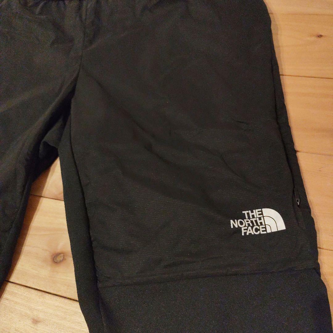 THE NORTH FACE ブラック ホワイトライトタイツ ＬNB82375