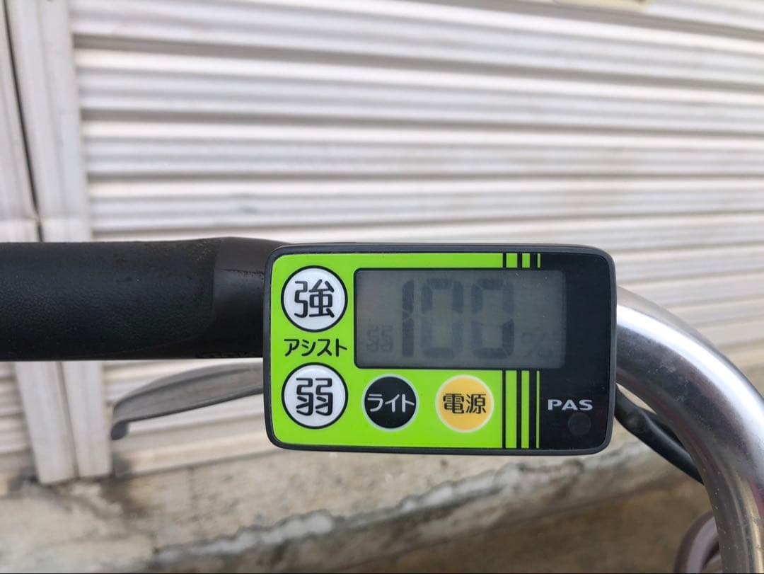 ヤマハ最新機種電動アシスト自転車pas sion20インチレッドアルミボディー