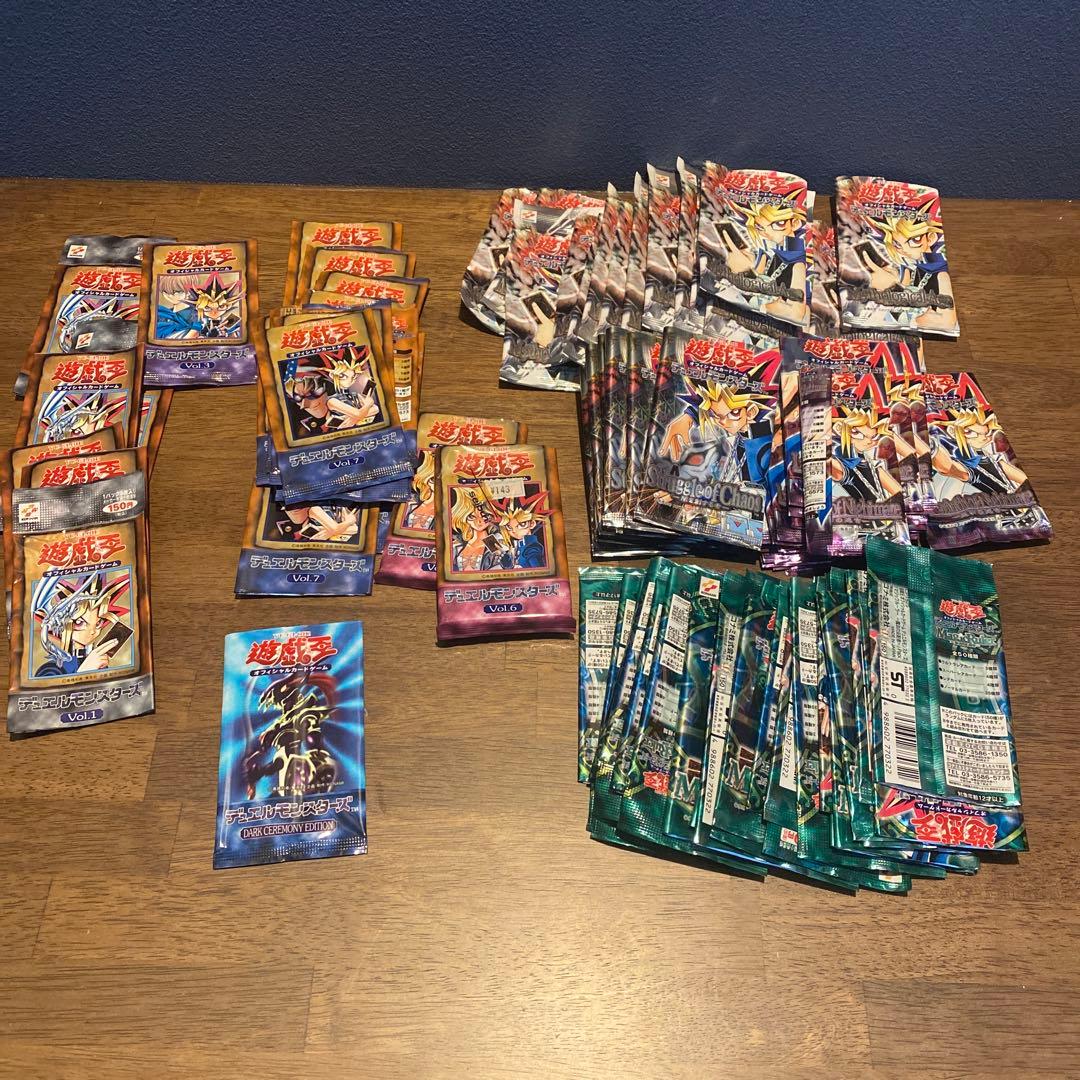 遊戯王　空箱　空袋