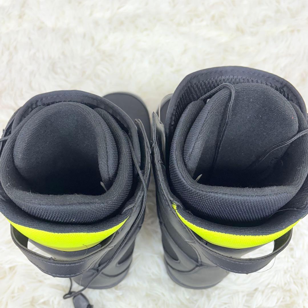 nature BOAスノーボードブーツ 24.5 グレー ブラック 収納袋付き