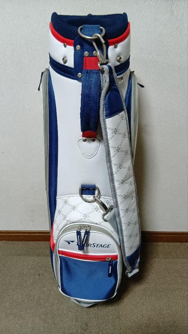 レディース　キャディバッグ　ゴルフバッグ　ツアーステージ