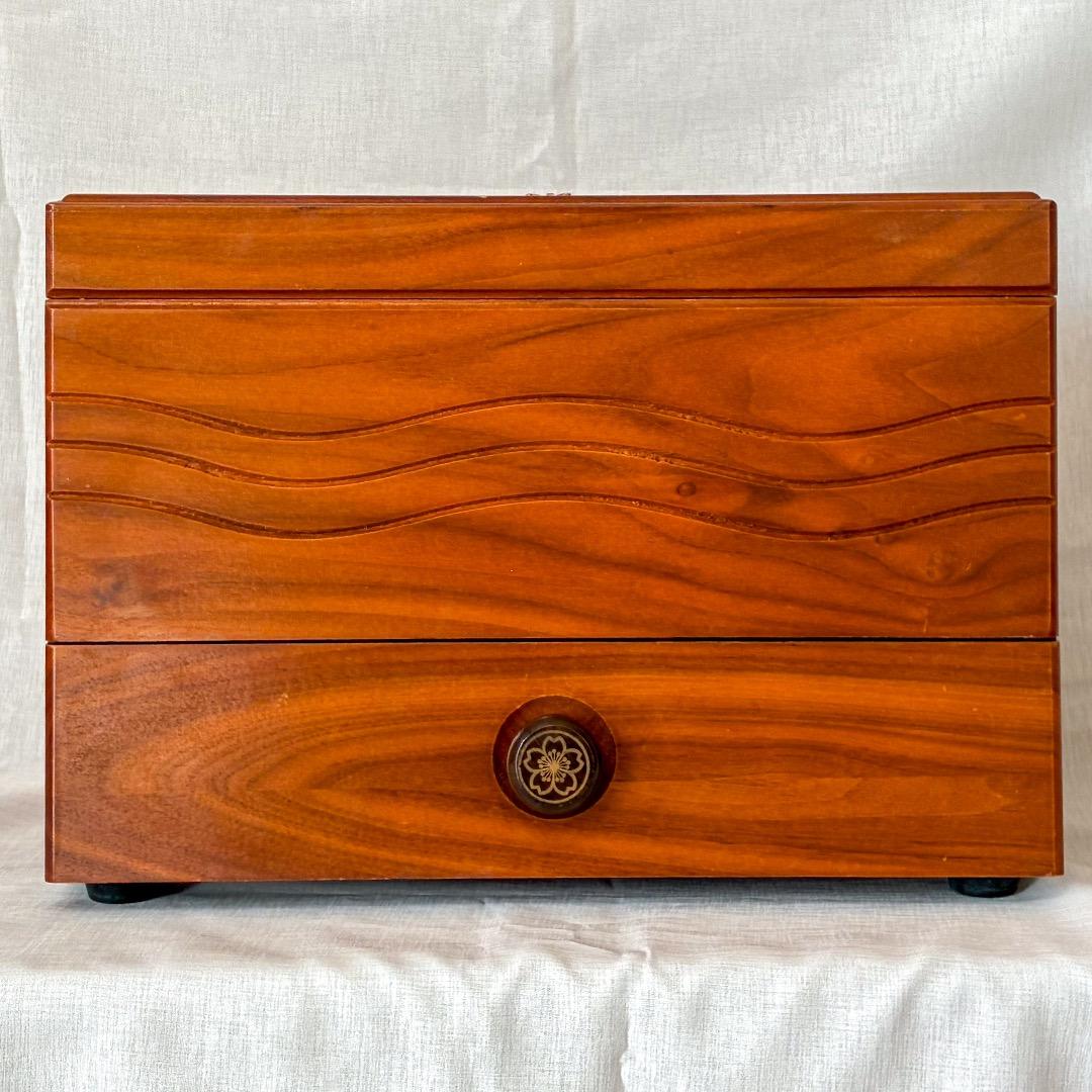 陸軍士官学校整理箱　木箱　宝石箱　オルゴール付き