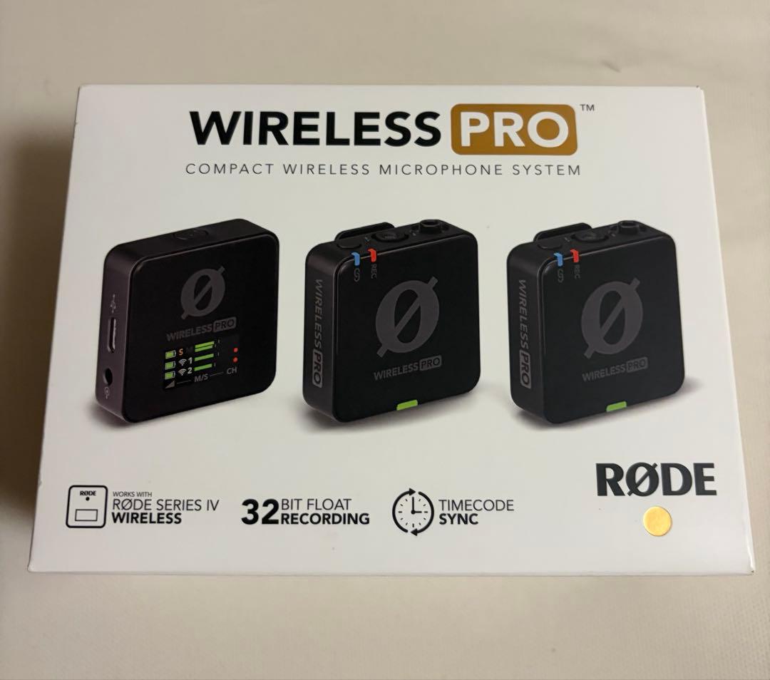 RØDE Wireless PRO ワイヤレスマイクシステム