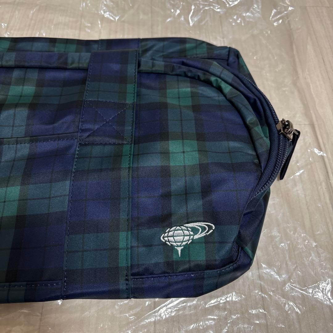 土日限定価格【BEAMS GOLF】シューズケース付き ボストンバッグ