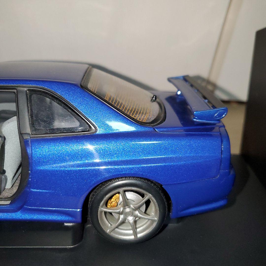 オートアート1/18 77301 日産R34スカイラインGT-R 1999ブルー