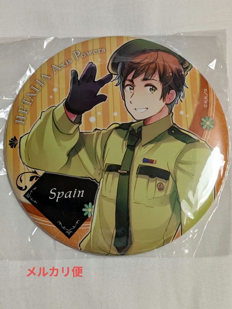 ヘタリア AXIS Powers BIG缶バッジ スペイン 未開封