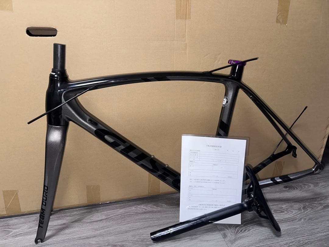 S　カーボンフレーム　グストrcr team duro 2019