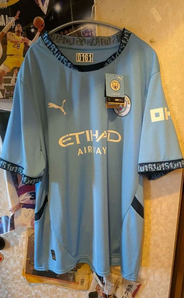 マンチェスターシティ24/25 ユニフォーム 新品タグ付き