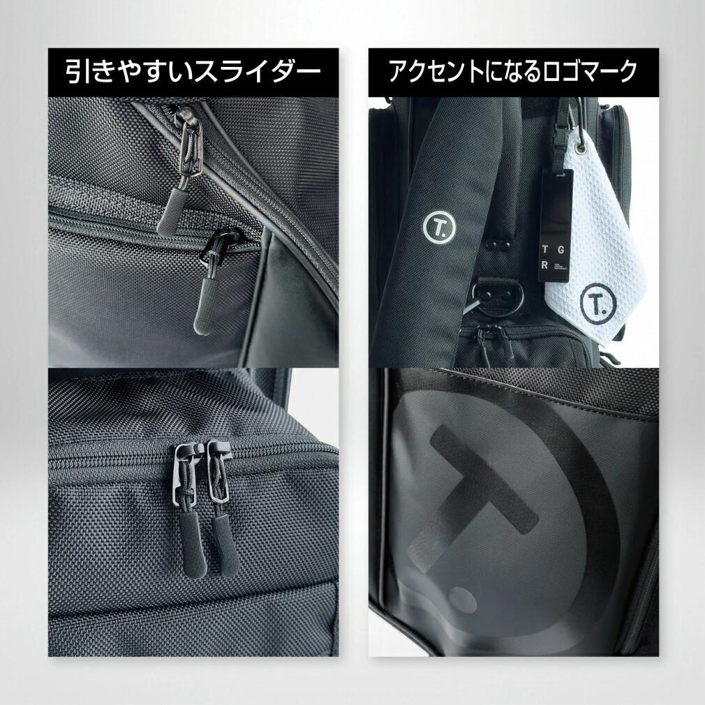 ティゴラ T.キャディバッグ ゴルフ 9型 : ブラック TIGORA