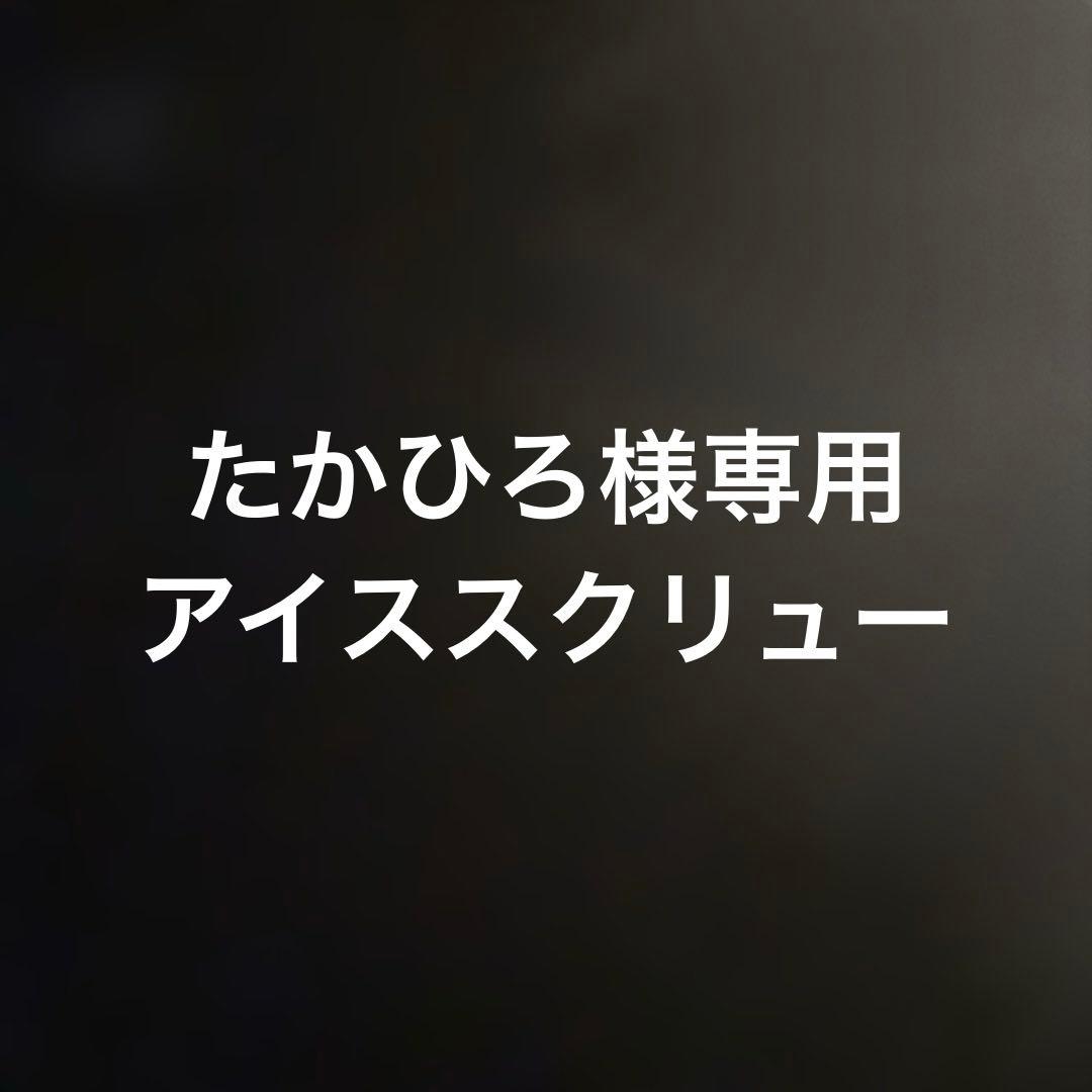 【たかひろ】ブラックダイヤモンド アイススクリュー 16cm×2本