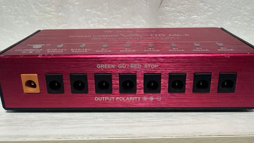 VITAL AUDIO VA-08 Mk-II（エフェクター用パワーサプライ）