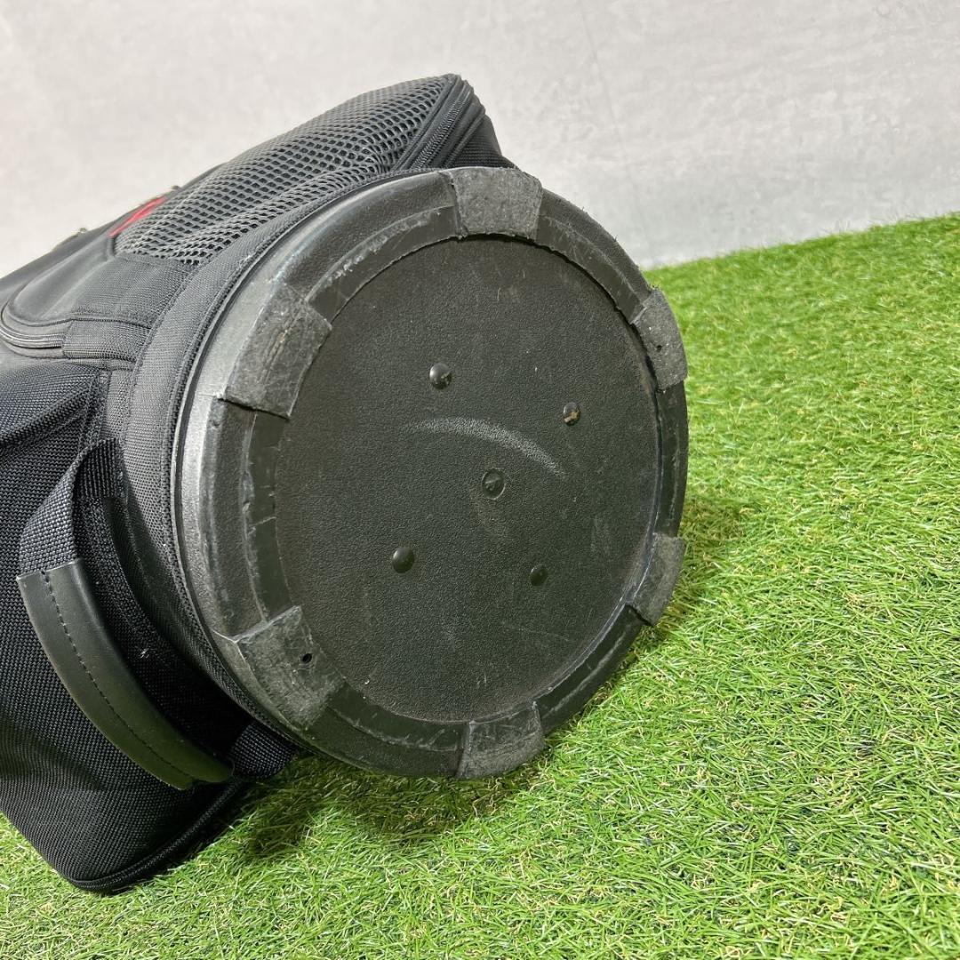 良品　TUMI トゥミ キャディバッグ 黒 ブラック 希少　ゴルフバッグ　フード