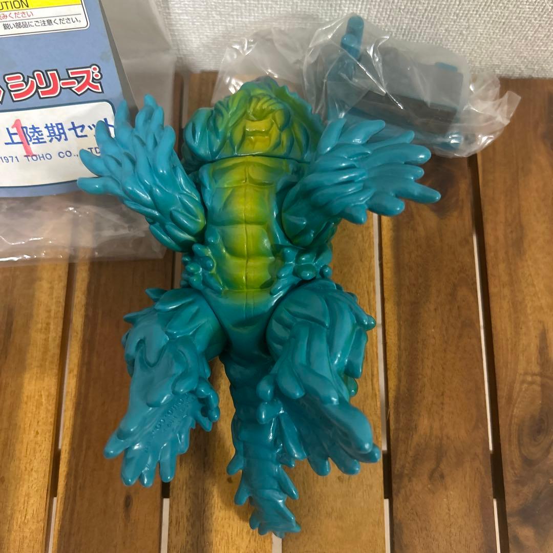 ヘドラ　マーミット　世紀の大怪獣シリーズ　上陸期セット 工場付き ソフビ