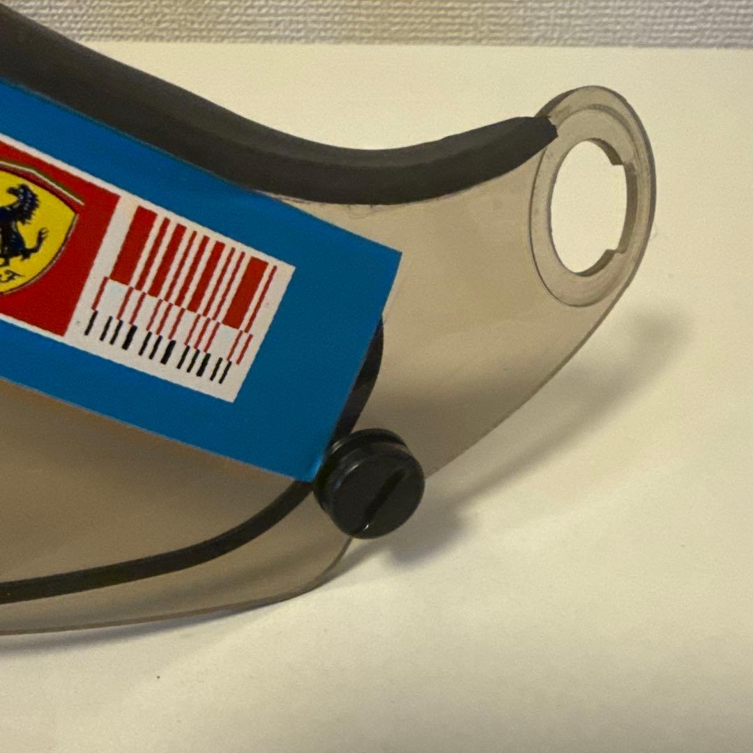 【希少品】2010 フェルナンド・アロンソ フェラーリ オリジナルバイザー