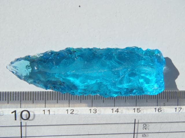 ブルートパーズ 石器 石槍 模写