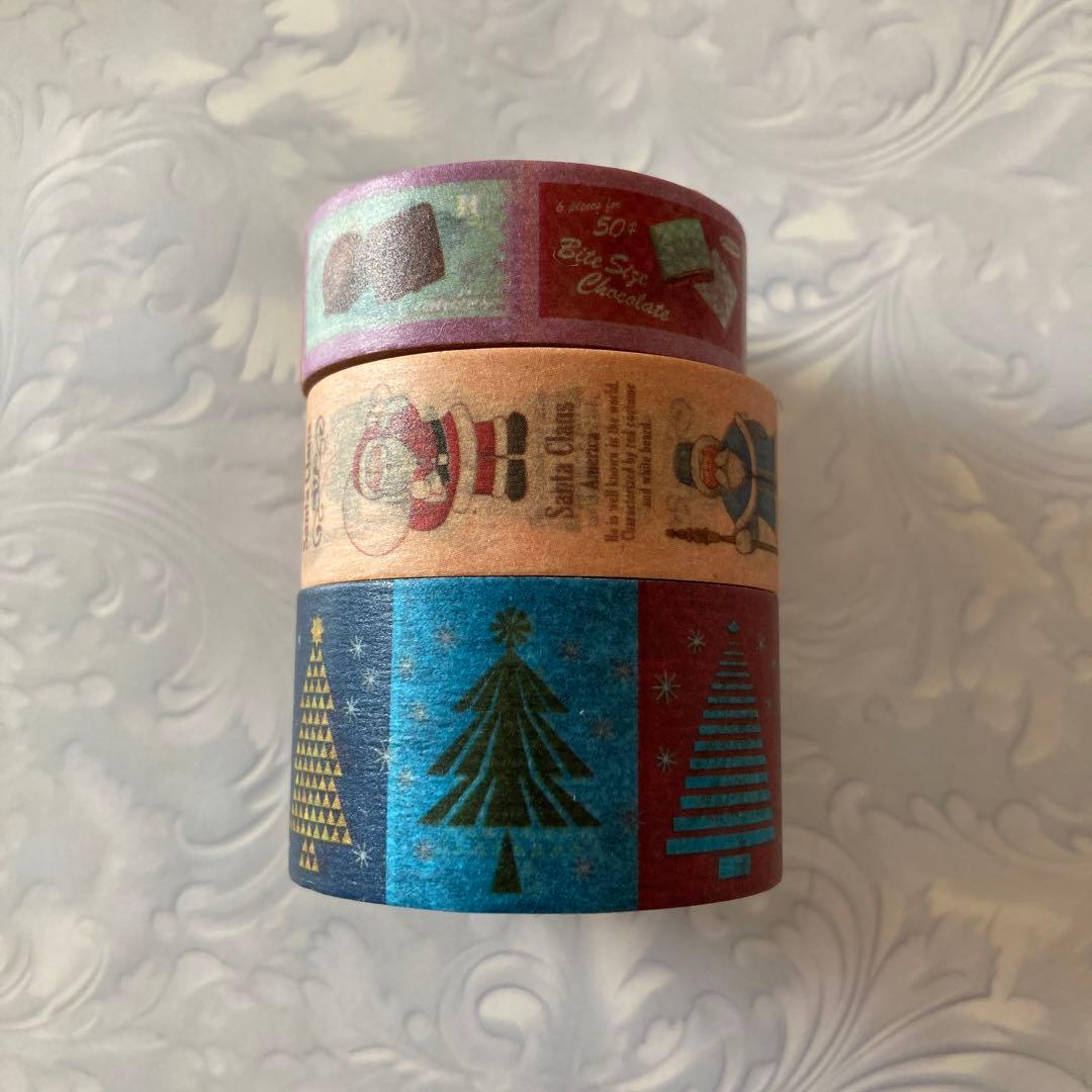 ⑥mtマスキングテープ クリスマス　バレンタイン　ラベル難あり