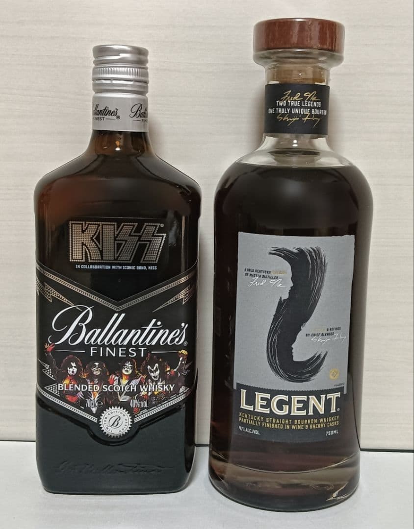 2本セット リージェント LEGENT バランタインファイネスト KISSラベル