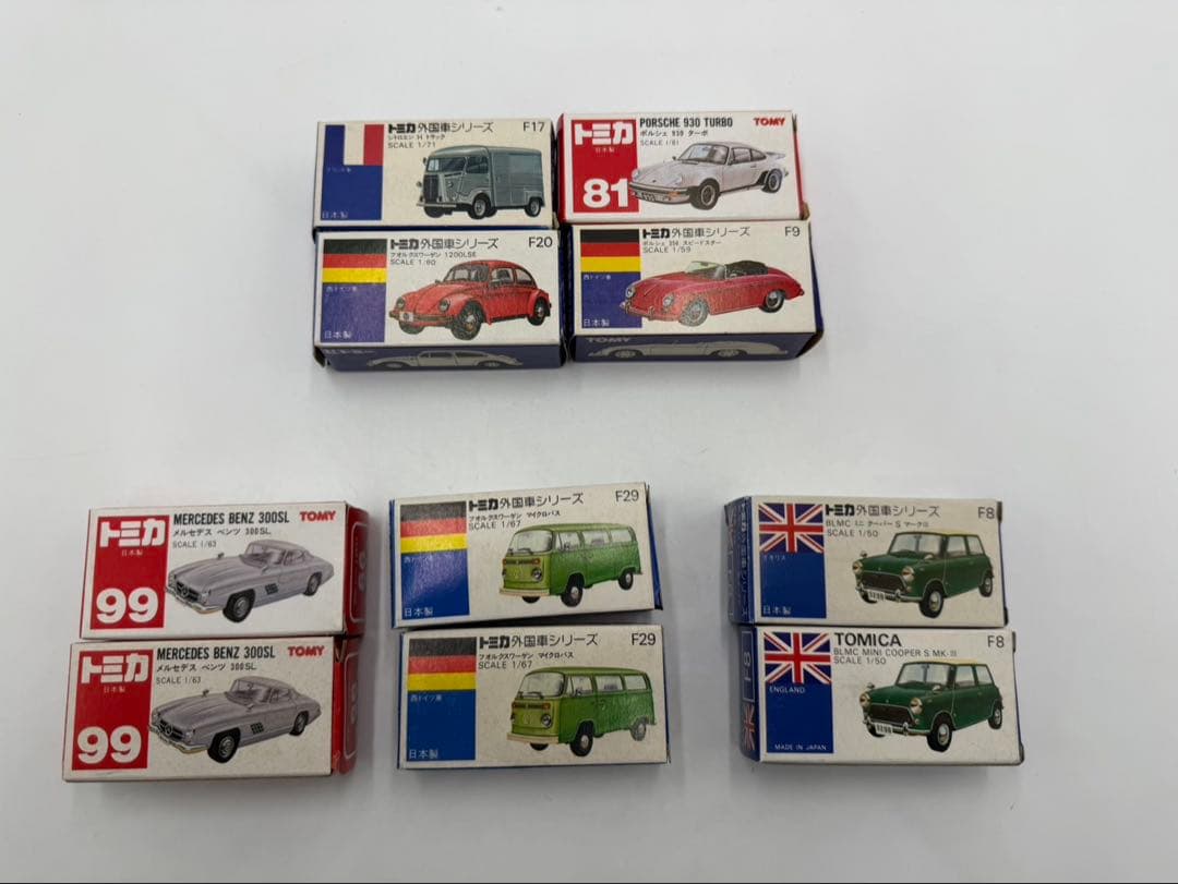 トミカ　外国車シリーズ　10点　まとめ売り