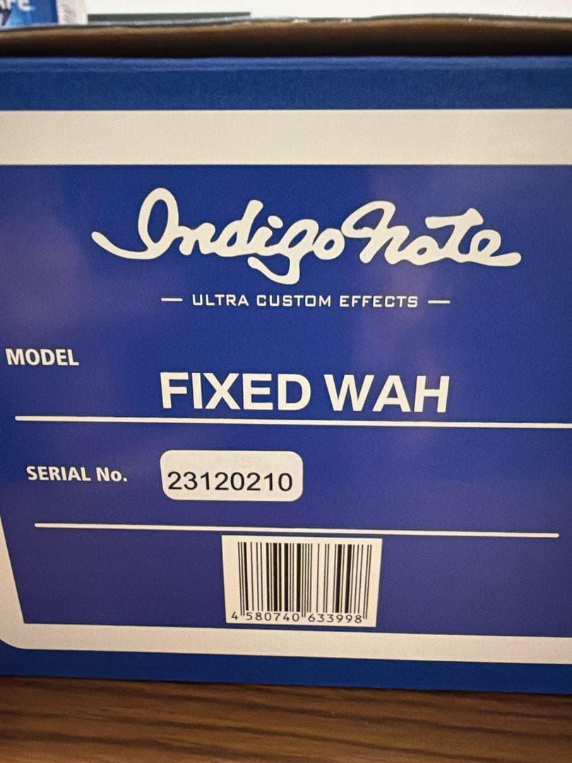 【オマケ付き】Indigo Note FIXED WAH B'z 松本孝弘監修