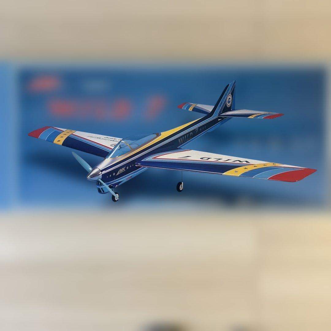 ラジコン　MK加藤無線飛行機　WILD 7（120-4Cycle）