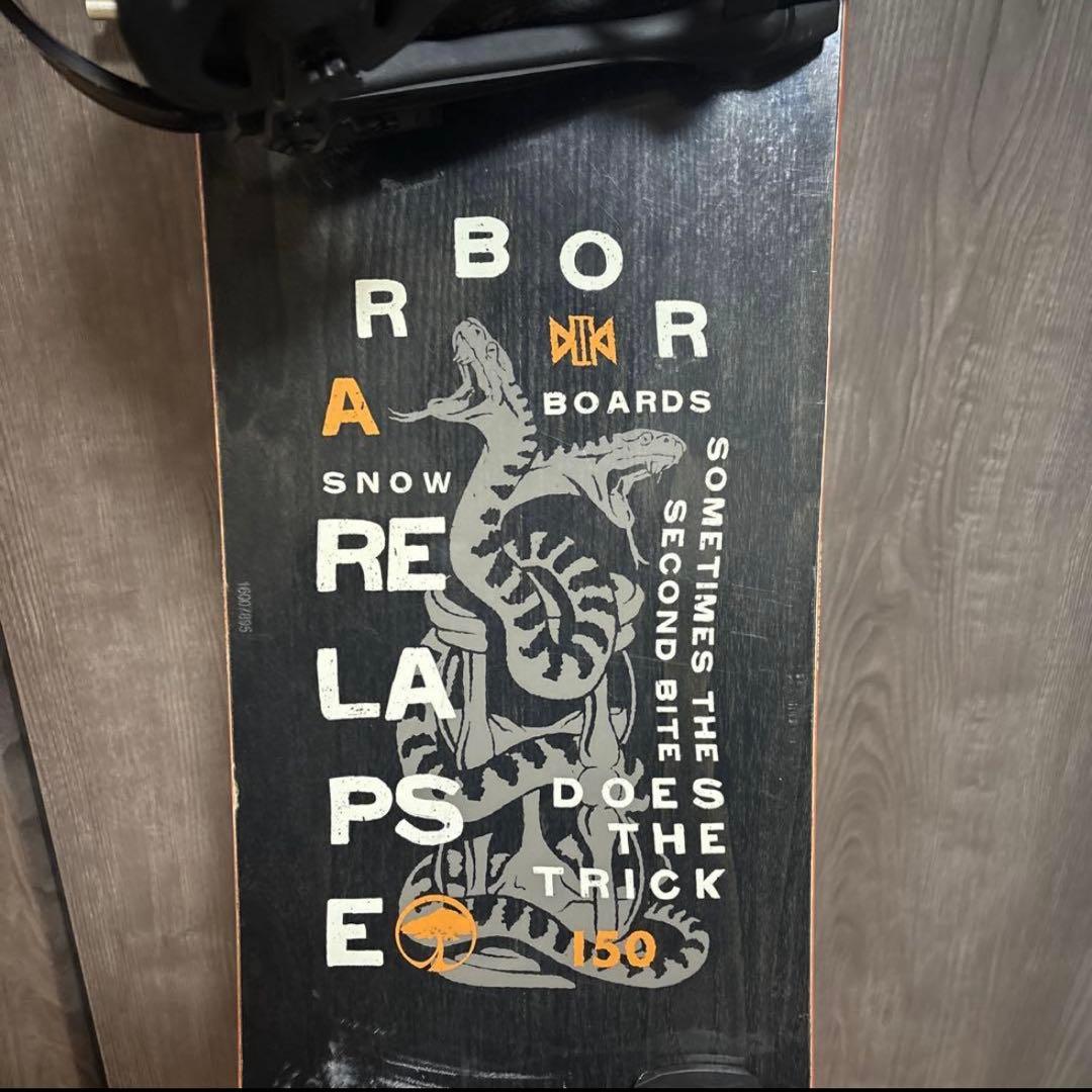 ARBOR 150cm スノーボード ARBOR ビンディング付き