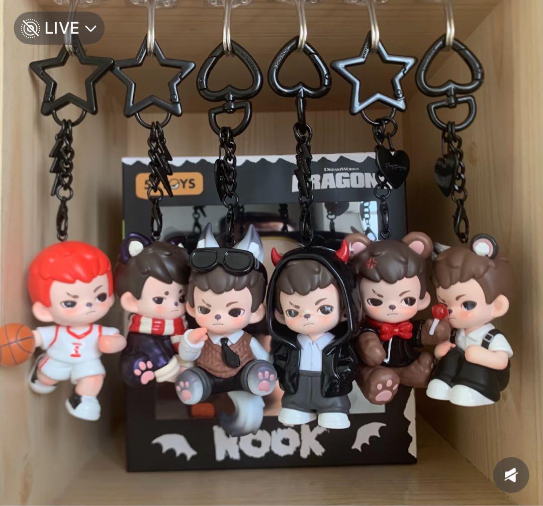 TNT SPACE Boy Rayan キーホルダーフィギュア4体セット