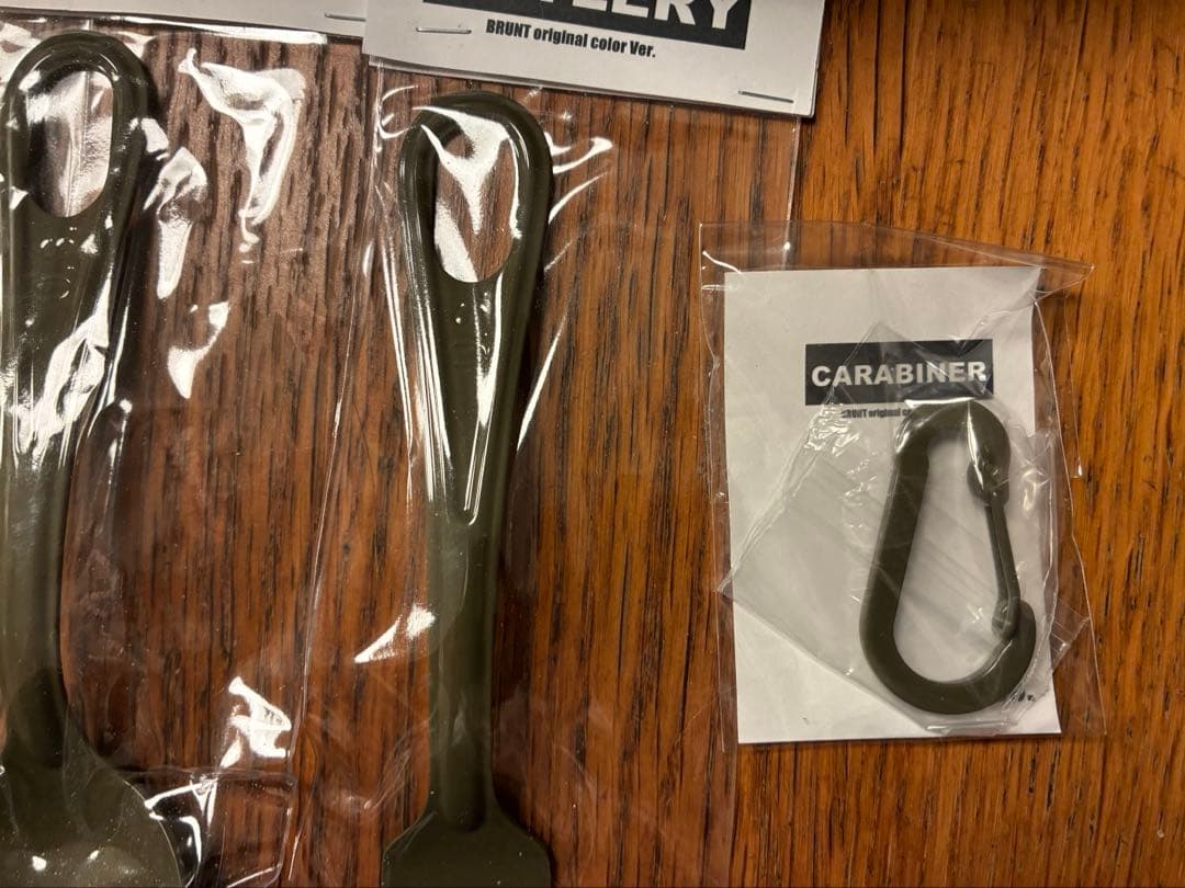 ブラント　bushdebrunt tummy 鍋　割箸カトラリー カラビナ　OD