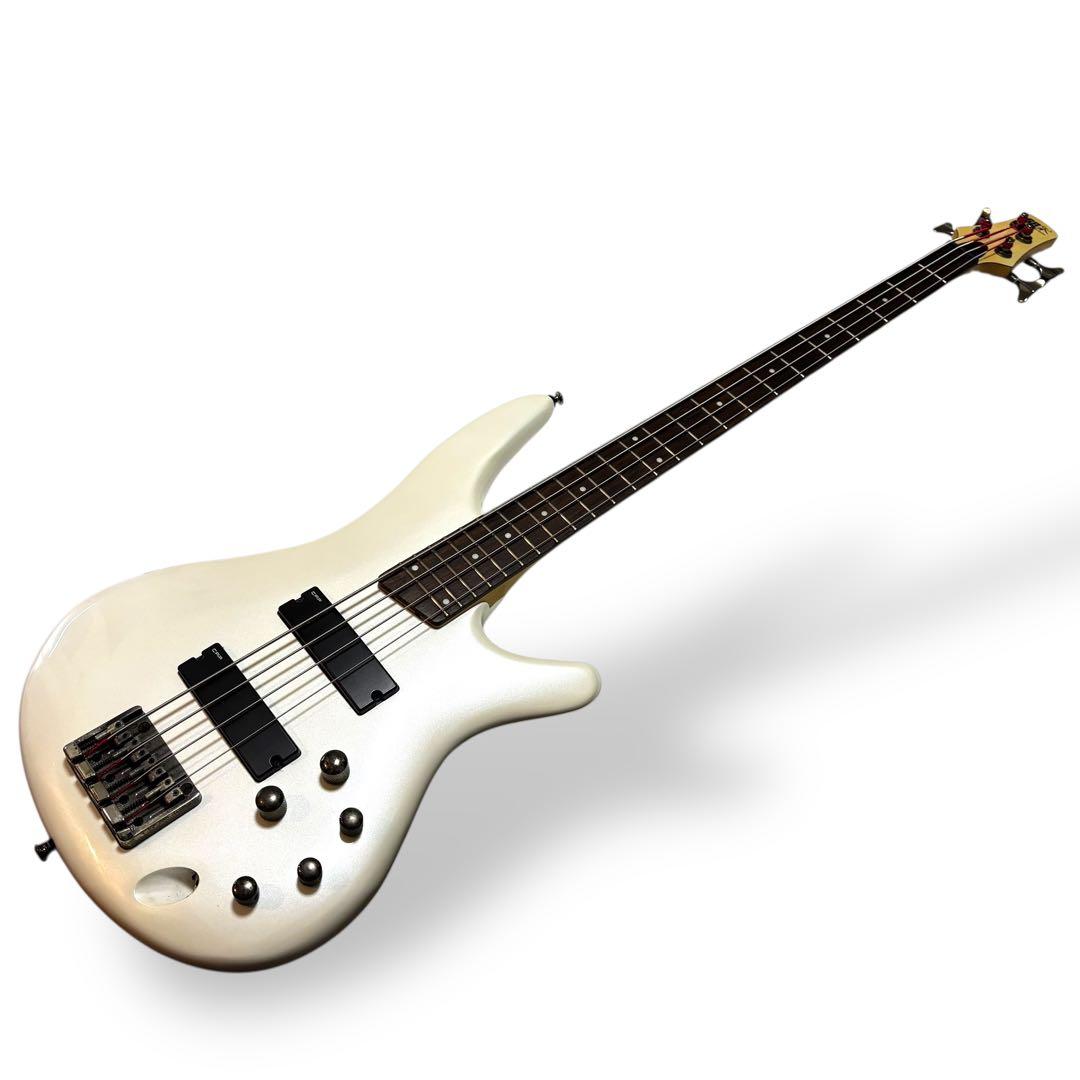 【良品】アイバニーズ IBANEZ エレキベース SR300 ホワイト バンド