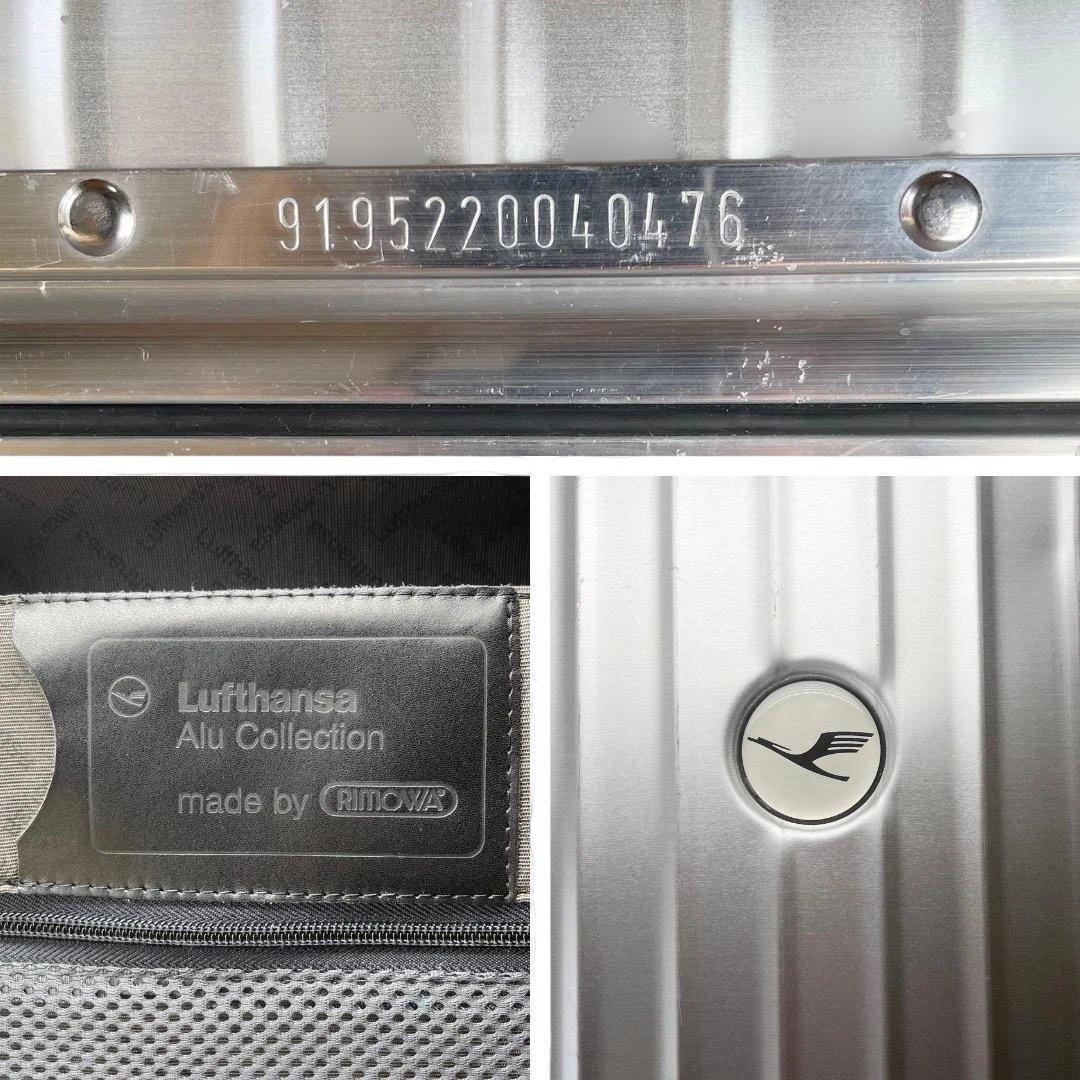 リモワ✨919.52『Lufthansa』廃盤 2輪 キャビン・トロリー 35L