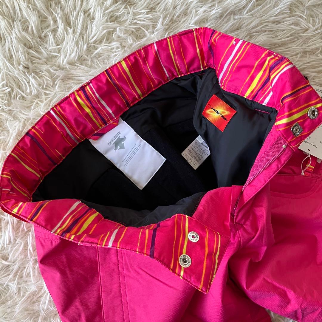 #10L✨新品✨DESCENTE✨スキーウェア パンツ レディースL ピンク