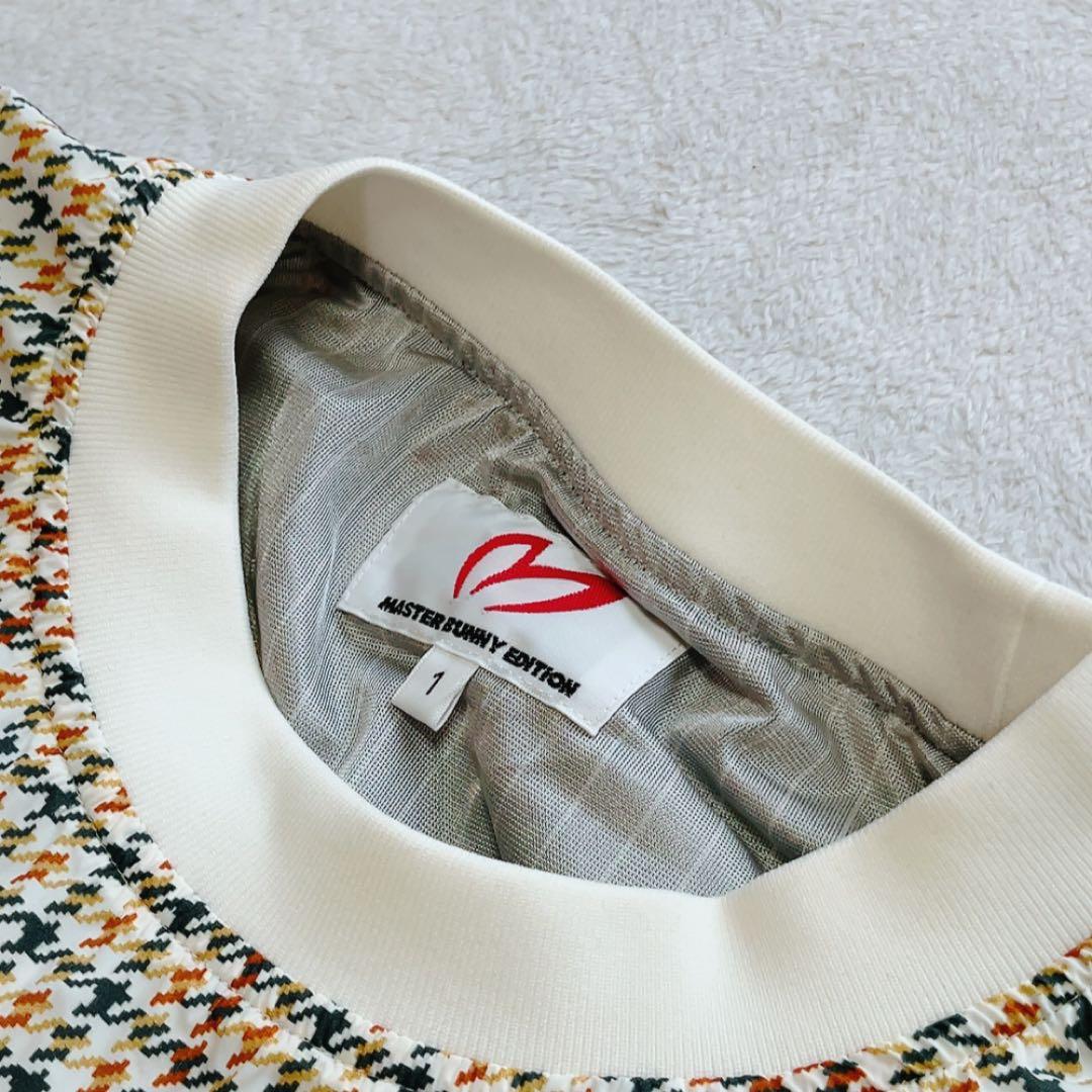 極美品　マスターバニー スニード　蓄熱裏地　千鳥　柄　チェック　ジャケット