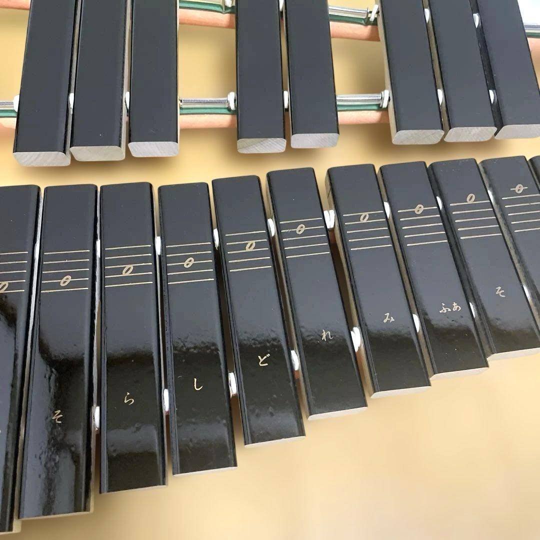 YAMAHA 卓上木琴 No.185 楽器 ヤマハ 木琴 30音　マレット付