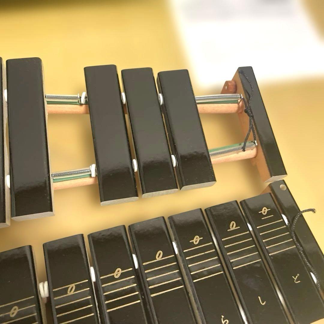 YAMAHA 卓上木琴 No.185 楽器 ヤマハ 木琴 30音　マレット付
