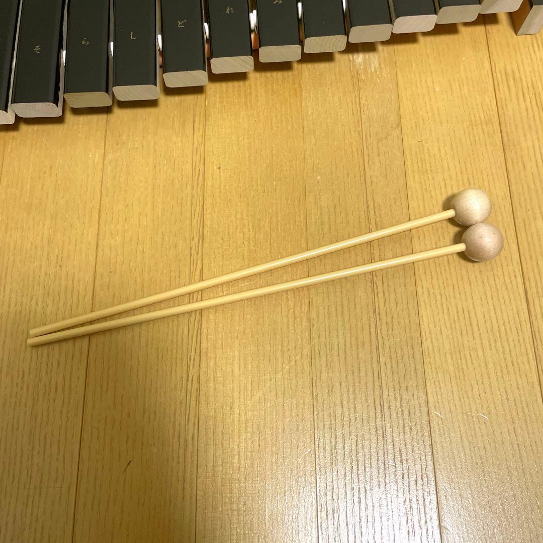 YAMAHA 卓上木琴 No.185 楽器 ヤマハ 木琴 30音　マレット付