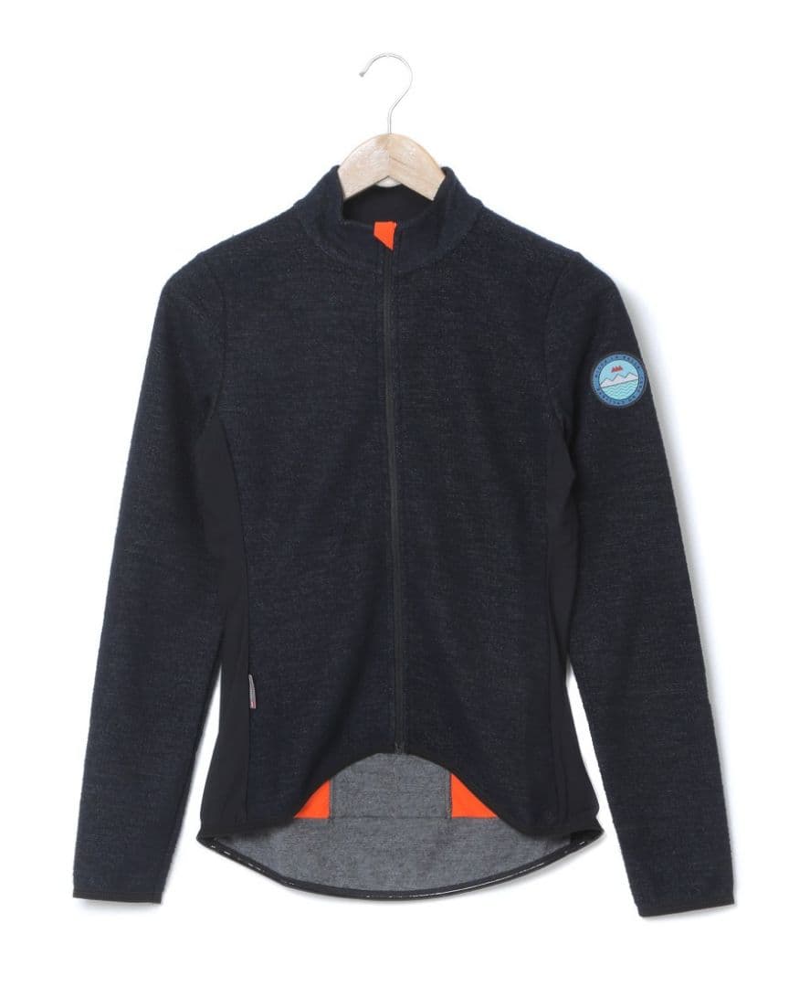 cafe du cycliste レディースロングスリーブジャージ 　xs