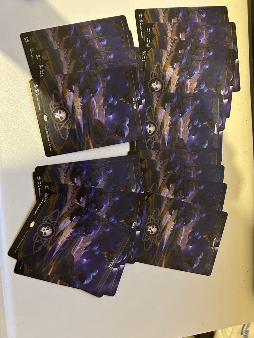 MTG「unfinity」基本土地100枚セット　バラ可　アンフィニティ