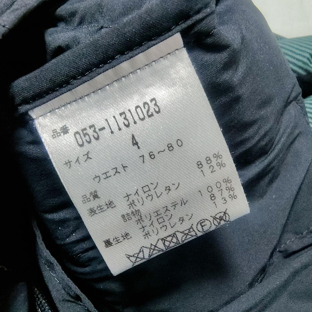 パーリーゲイツ★ ストレッチタフタ ブラックウォッチプリント中綿パンツ